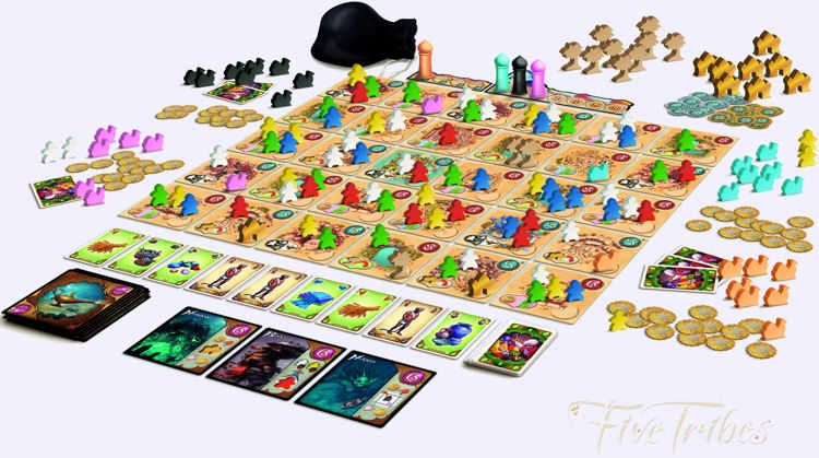 Give me five jeux de societe