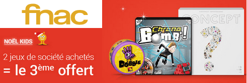 Offre jeux de societe fnac