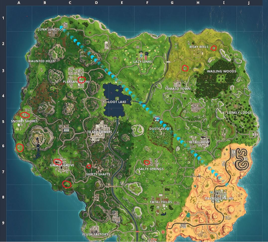 Pieces de puzzle fortnite