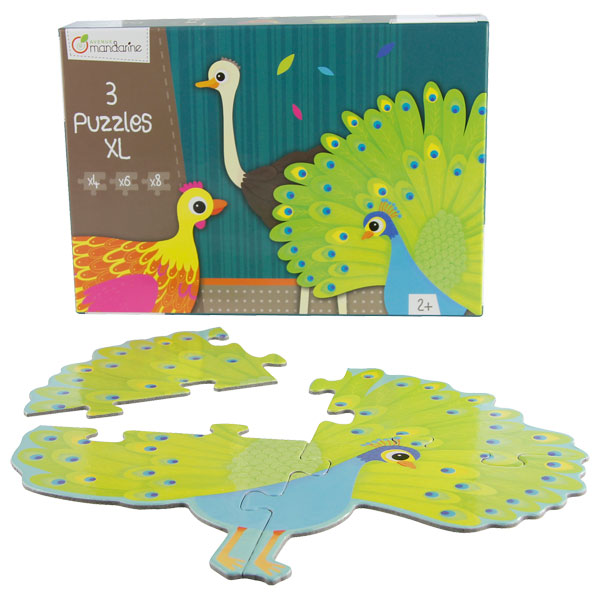 Puzzle avenue mandarine