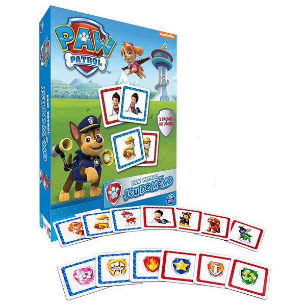 Jeux de société paw patrol