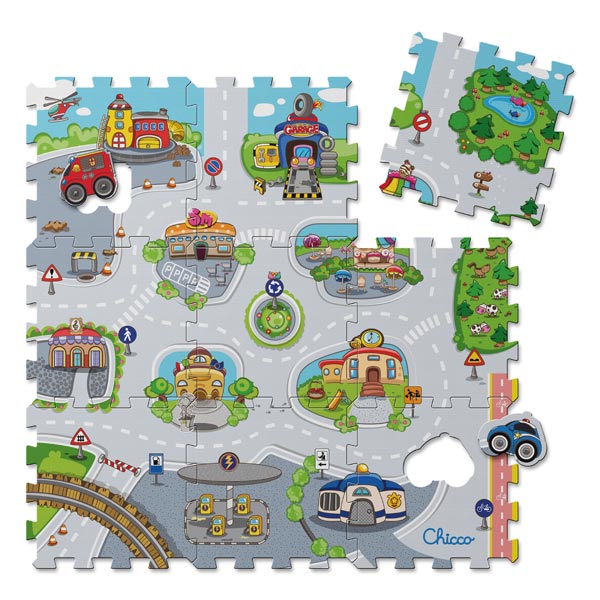 King jouet tapis puzzle