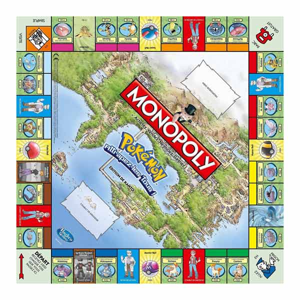 Jeux de société monopoly pokemon
