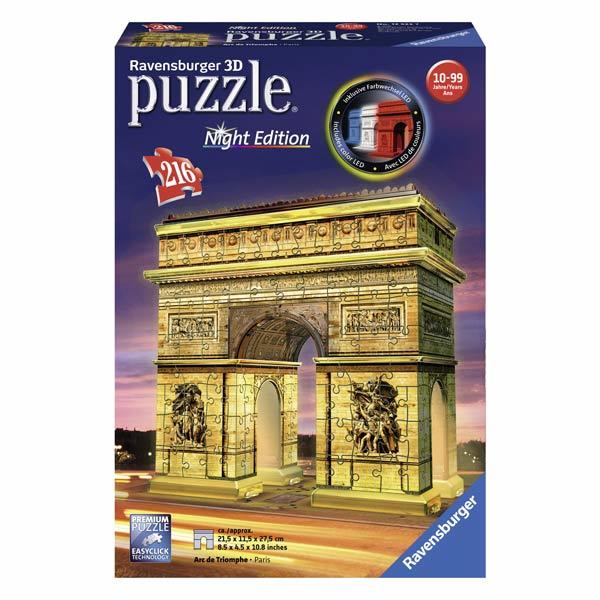 Puzzle 3d lumineux