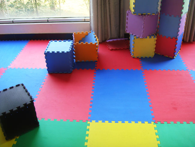 Grand tapis mousse puzzle