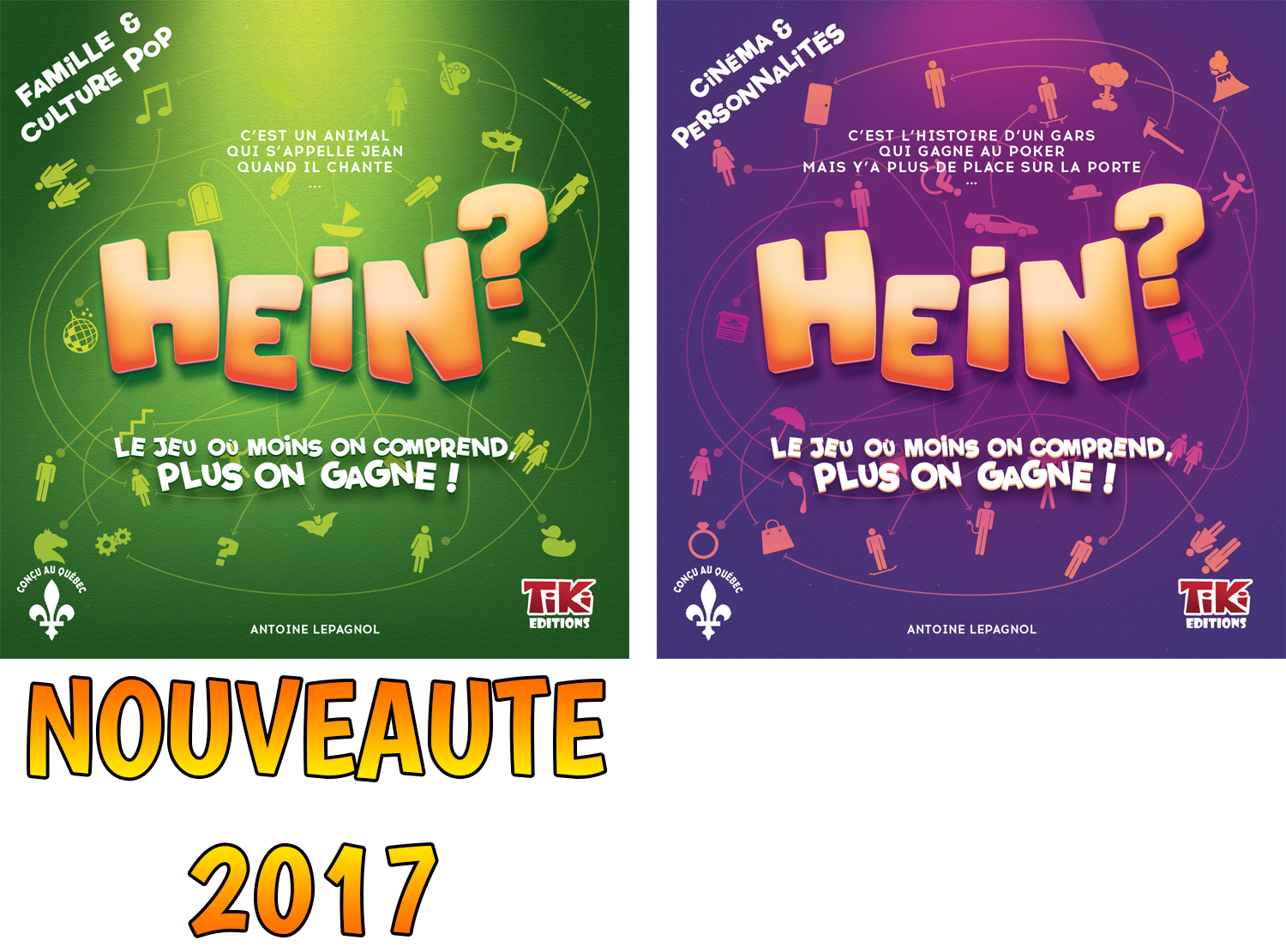 Nouveautés jeux de société 2017