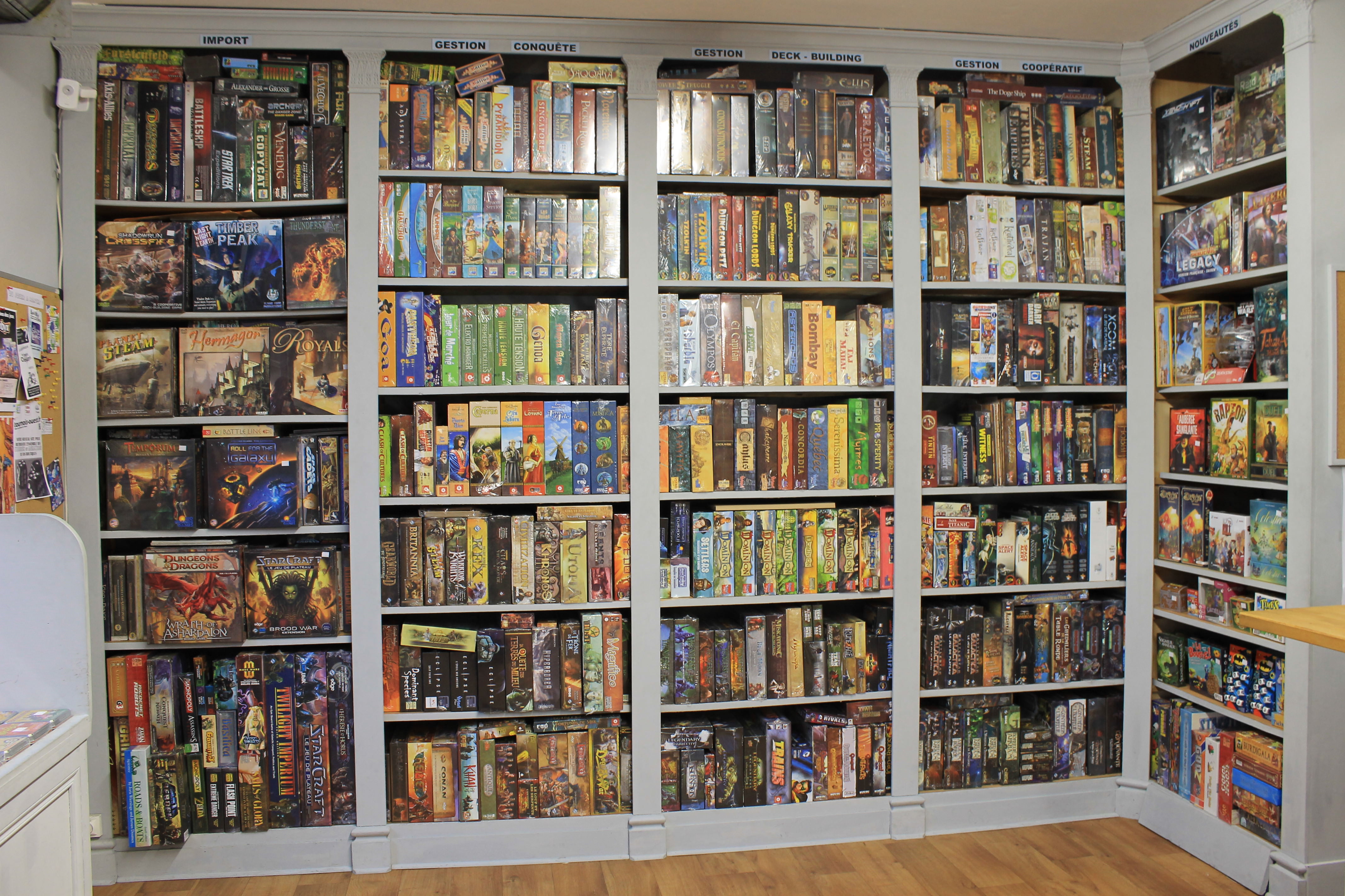 Boutiques de jeux de société