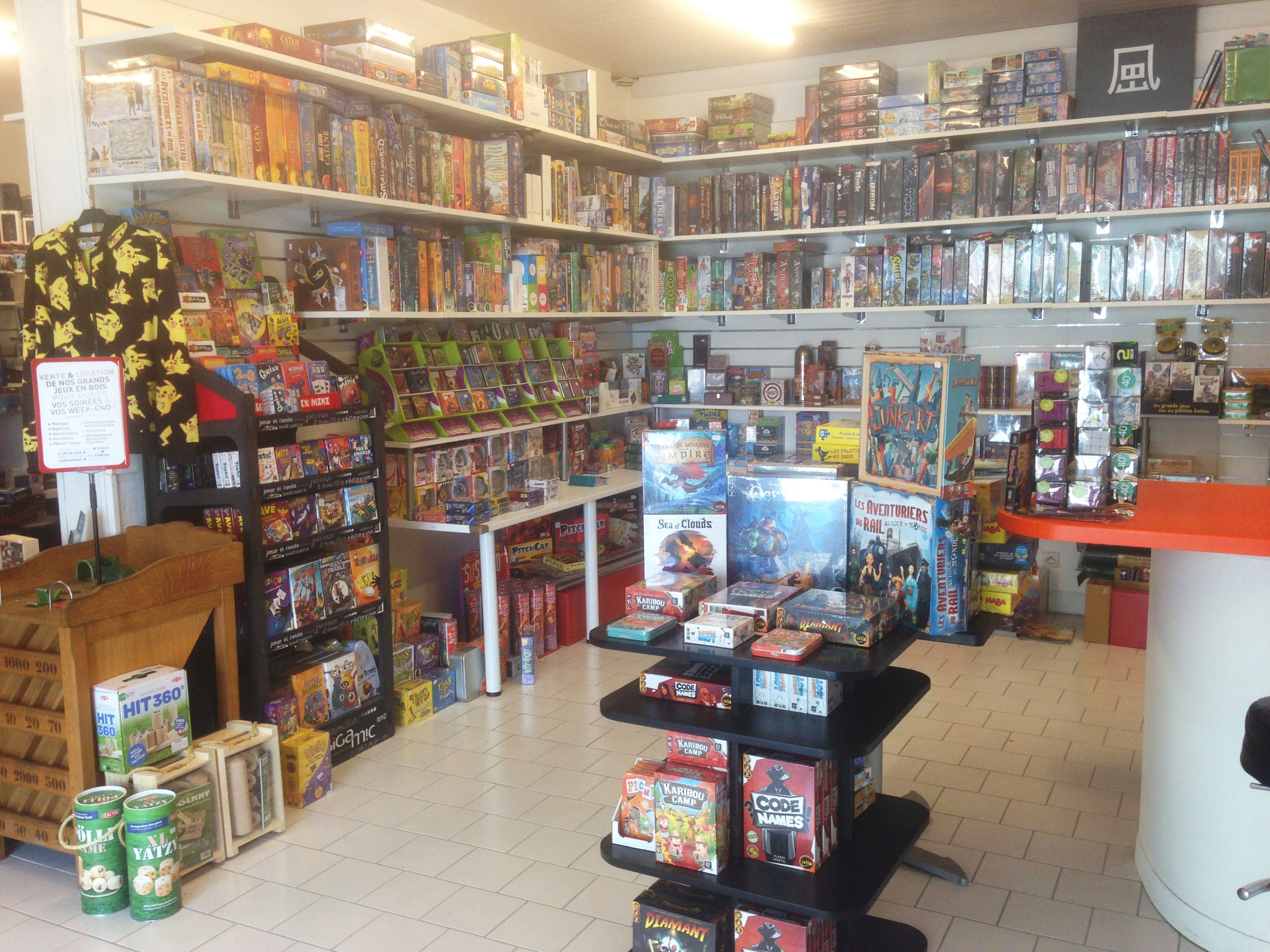 Boutique jeux de societe