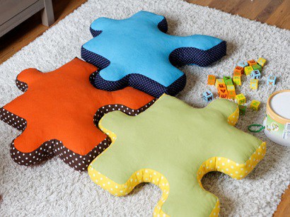 Tuto coussin puzzle