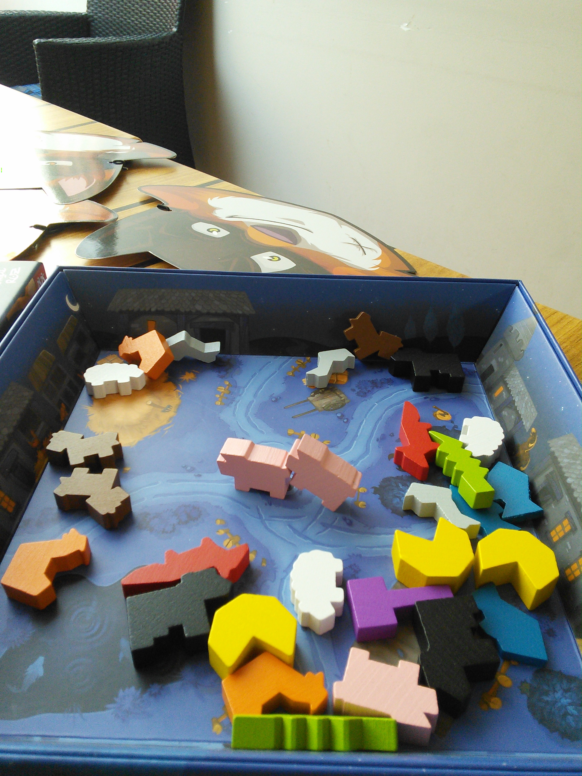 Maitre renard jeux de société