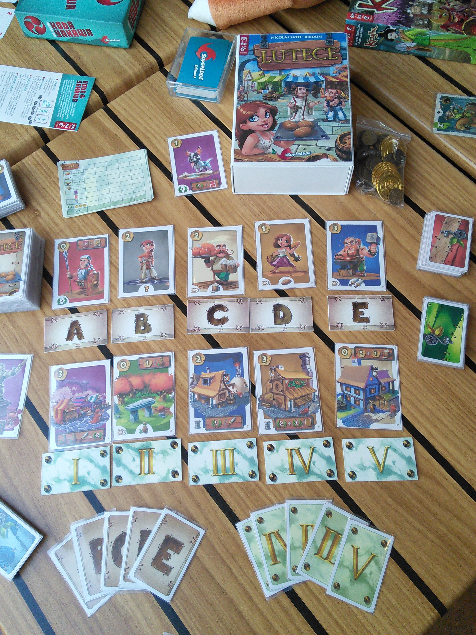 Jeux de societe lutece