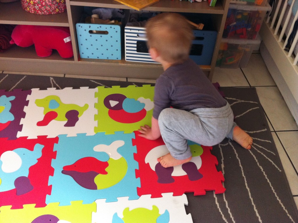 Dalle bebe puzzle non toxique