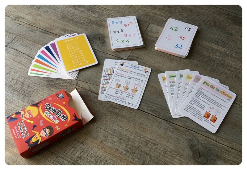 Jeux de societe pour apprendre les tables de multiplication
