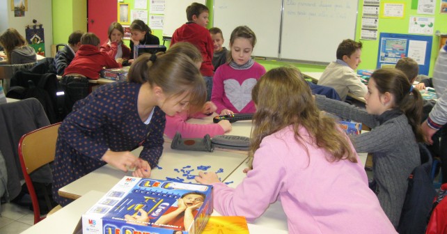 Projet jeux de société à l'école