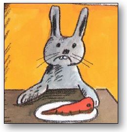 Bon appétit monsieur lapin puzzle couverture