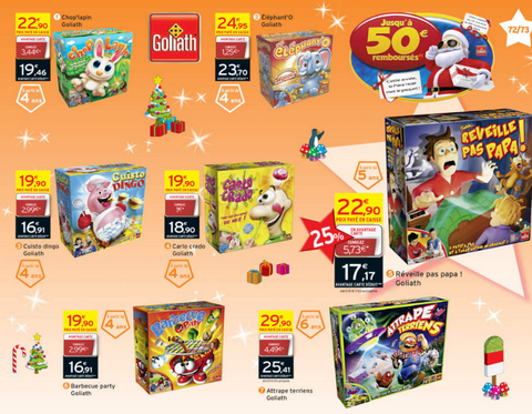 Jeux de société promotions