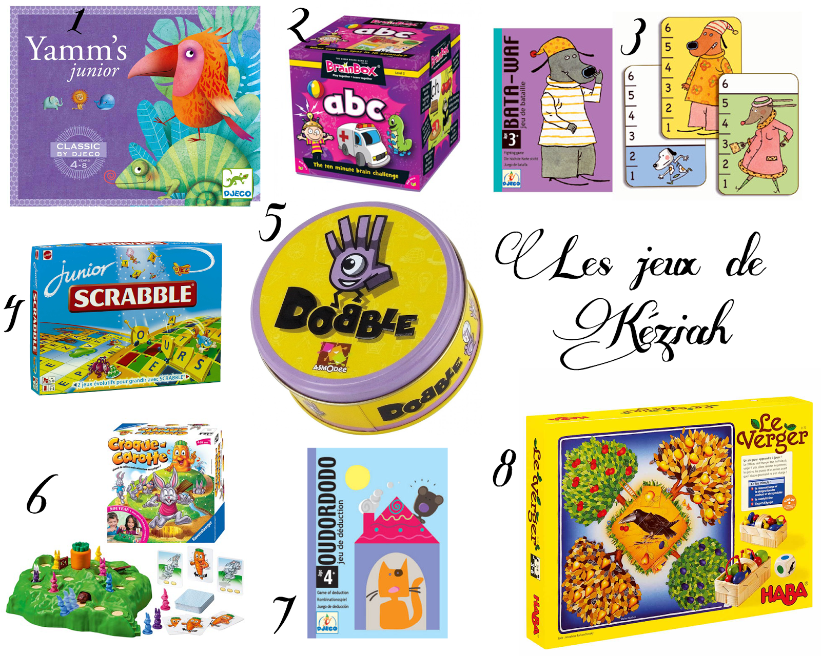 Jeux de société et enfants