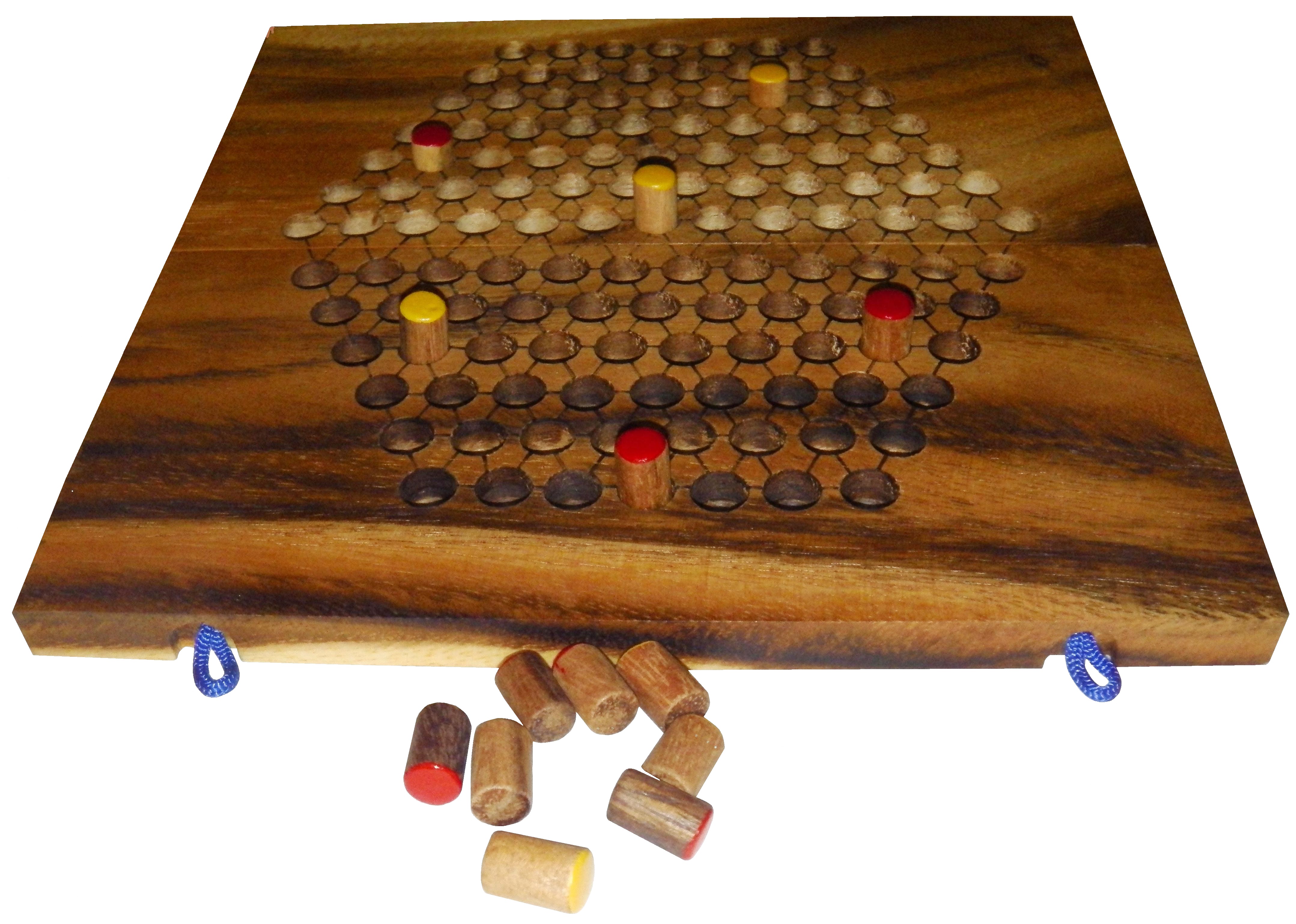 Cube en bois jeux de société