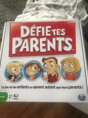 Jeux de societe defie tes parents