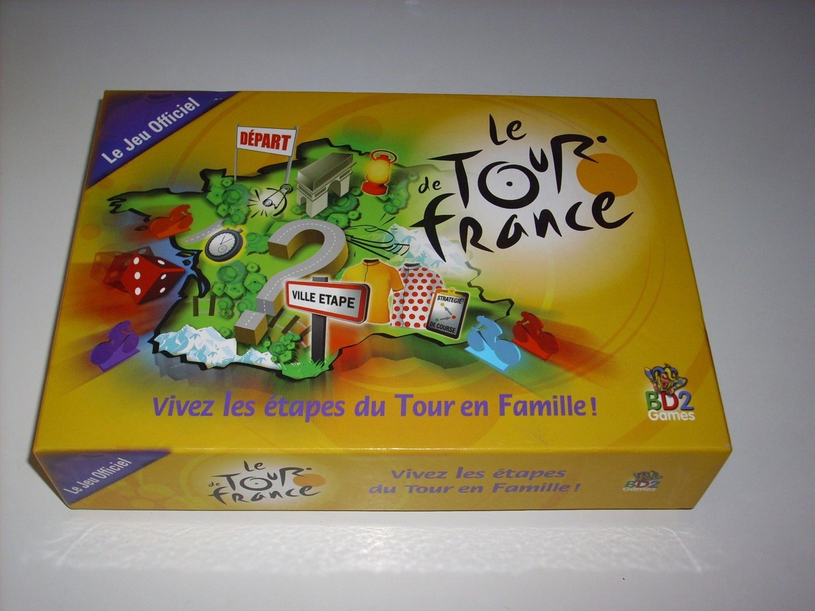 Jeux de société tour de france