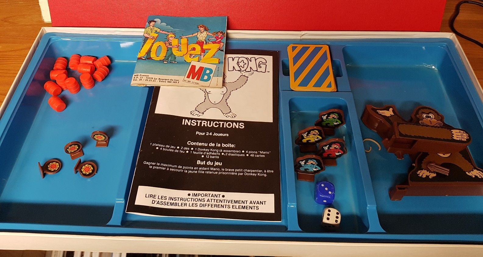Jeux de societe donkey kong mb
