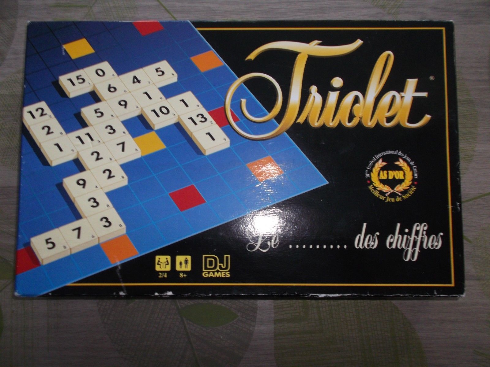 Jeux de société triolet