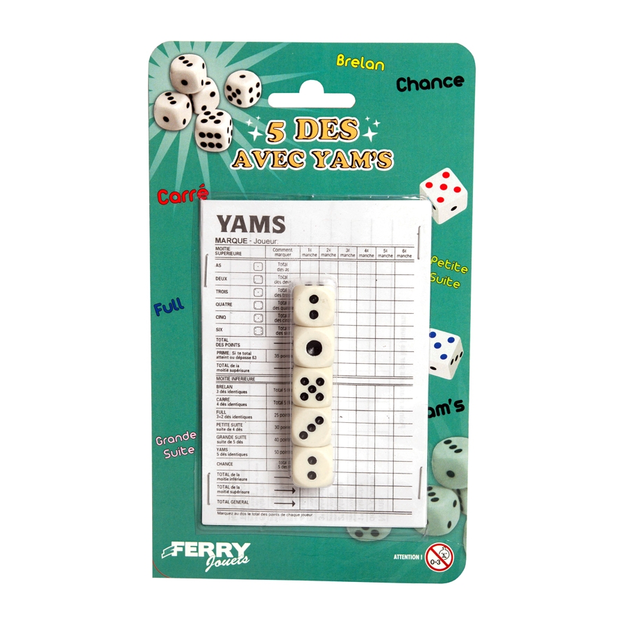 Jeux de société yamm's