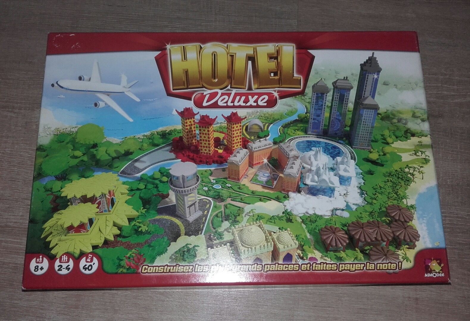 Jeux de société hotel deluxe