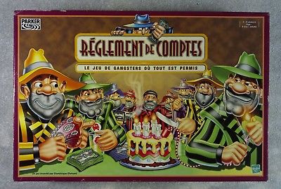Jeux de société reglement de compte