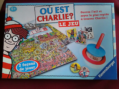 Jeux de societe ou est charlie