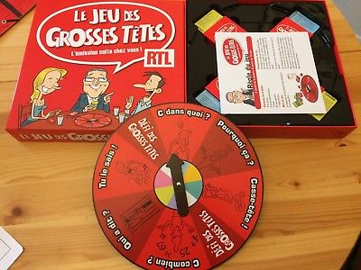 Jeux de société les grosses tetes