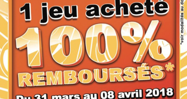 Jeux de société remboursé