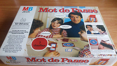 Mot de passe jeux societe