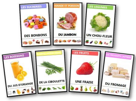 Jeux de société fruits et légumes