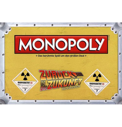 Jeux de société retour vers le futur