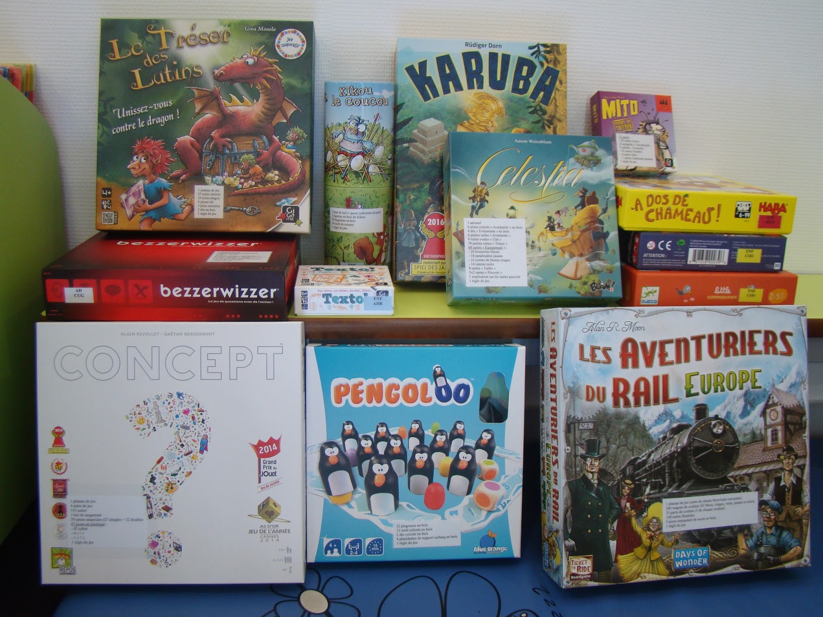 Nouveaux jeux de société 2017