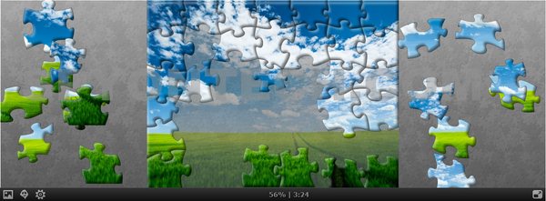 Jigsaw planet-puzzle