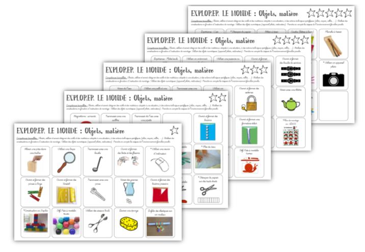 Jeux de société maternelle progression