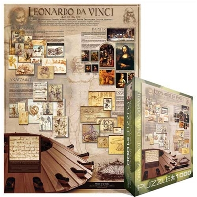 Puzzle leonard de vinci