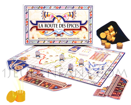 Jeux de société la route des épices