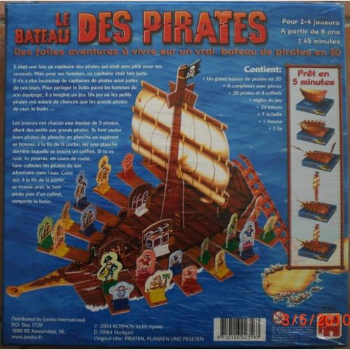 Jeux de société bateau pirate