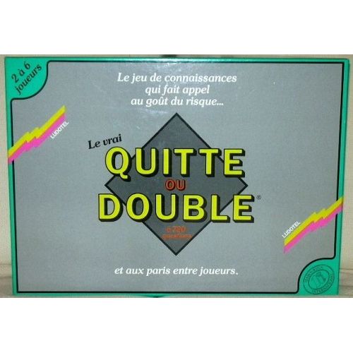 Quitte ou double jeux de societe