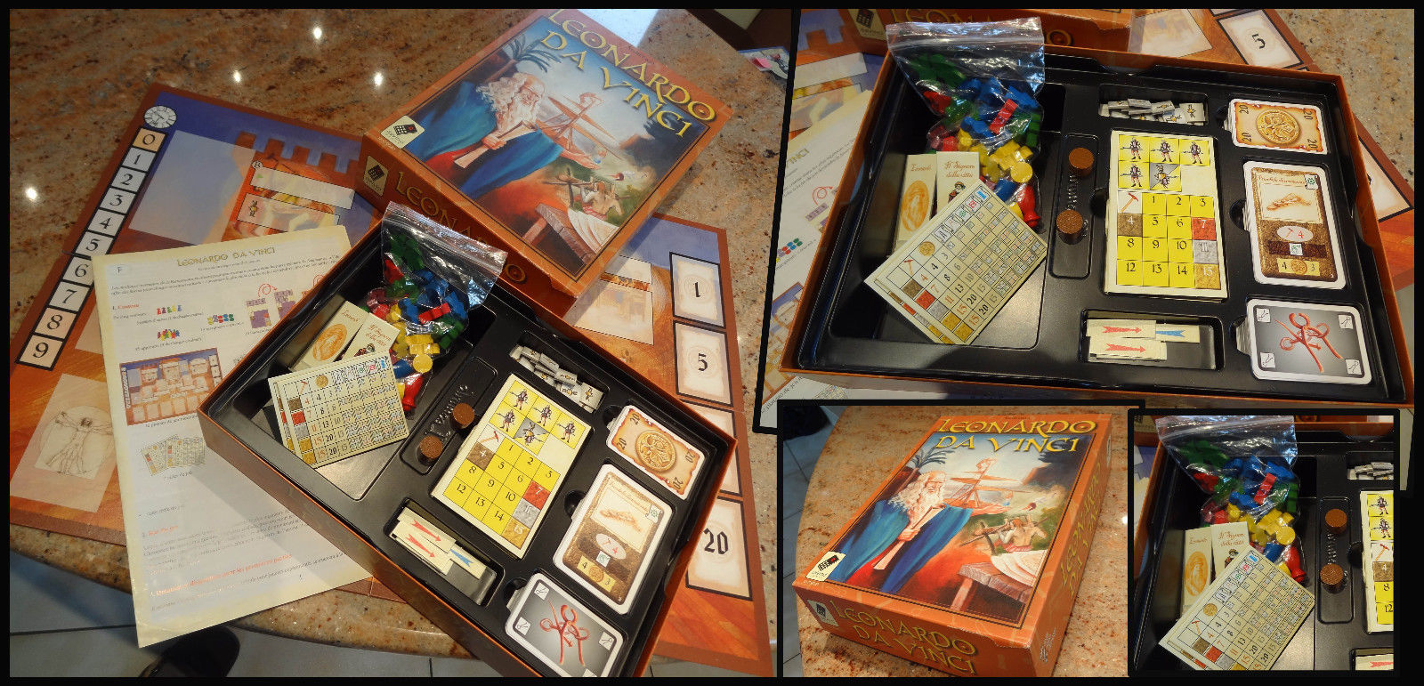 Jeux de société léonard de vinci