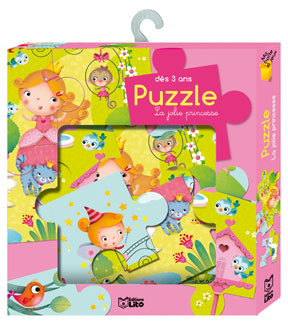 Livre puzzle princesse