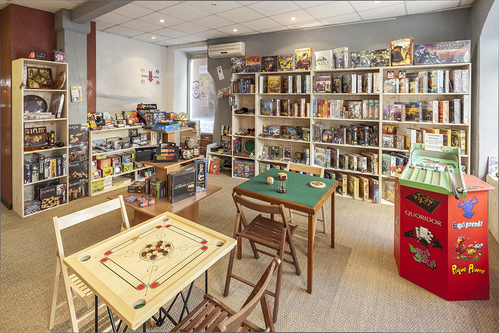 Magasin de jeux société