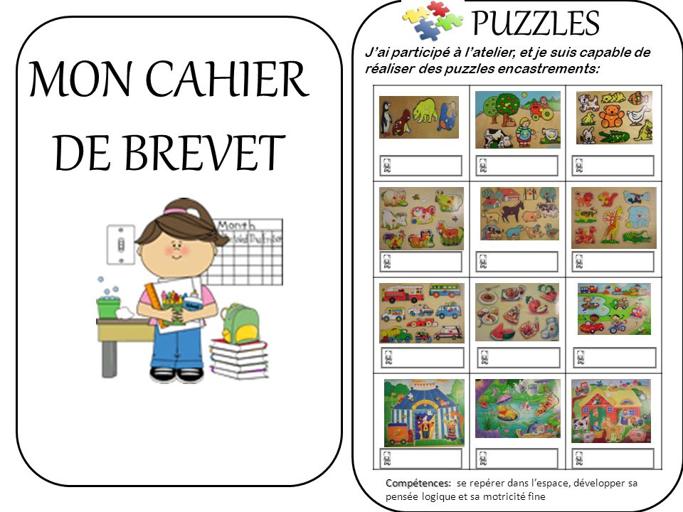 Compétences puzzle