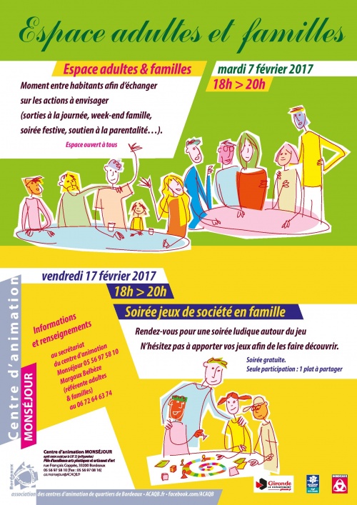 Soirée jeux de société en famille