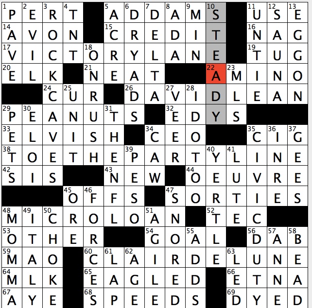 Progression puzzle