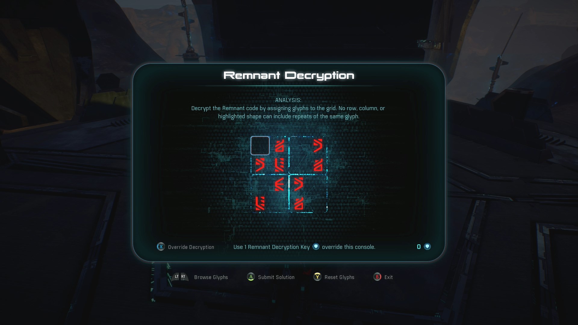 Mass effect andromeda puzzle