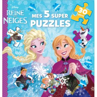 Puzzle reine des neiges 3 ans